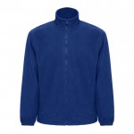 Chaqueta polar personalizada 300 g/m2 color azul real primera vista