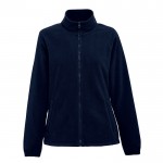 Chaqueta polar para mujer 300 g/m2 color azul oscuro primera vista