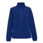 Chaqueta polar para mujer 300 g/m2 color azul real primera vista