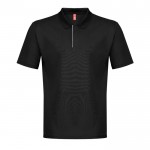 Polo técnico de hombre de poliéster reciclado 180 g/m2 THC DYNAMIC color negro