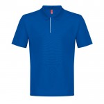 Polo técnico de hombre de poliéster reciclado 180 g/m2 THC DYNAMIC color azul real