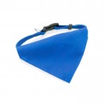 Collar tipo bandana para perros color azul vista principal