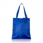 Bolsa plegable de RPET ideal para llevar donde sea 50 g/m2 color azul real