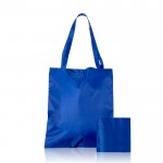 Bolsa plegable de RPET ideal para llevar donde sea 50 g/m2 color azul real vista 2