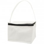 Bolsa térmica clásica con espacio para seis latas 80 g/m2 color blanco