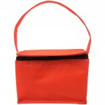 Bolsa térmica clásica con espacio para seis latas 80 g/m2 color rojo