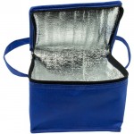 Bolsa térmica clásica con espacio para seis latas 80 g/m2 color azul real