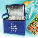 Bolsa térmica clásica con espacio para seis latas 80 g/m2 vista detalle 1