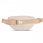 Riñonera de cáñamo y algodón con varios bolsillos 160 g/m2 vista 3