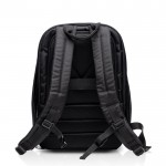 Mochila de viaje con bolsillos antirrobo y espacio para PC 15,6” color negro vista detalle 2