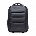 Mochila de viaje estilo trolley de calidad diseño exclusivo 17” color negro vista 11