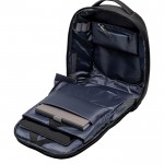 Mochila antirrobo de nylon para PC con bolsillo trasero 15,6”