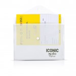 Carpeta transparente de plástico para llevar documentos A5 80 g/m2