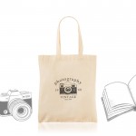 Bolsa de compras de algodón ideal para llevar objetos 105 g/m2 vista 1
