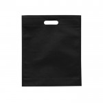 Bolsa de non-woven disponible en varios colores con asa 80 g/m2 color negro