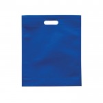 Bolsa de non-woven disponible en varios colores con asa 80 g/m2 color azul real