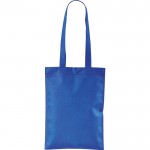 Bolsa de non-woven con asas largas ideal para la compra 70 g/m2 color azul real