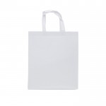 Bolsa de non-woven con efecto mate y alta resistencia 110 g/m2 color blanco
