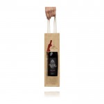 Bolsa de yute con acabado laminado para botellas de vino 750ml color beige