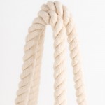 Bolsa de lona grande con asas de cordón ideal para verano 220 g/m2 vista 1