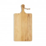 Tabla para cortar o servir rectangular de teca color madera