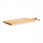 Tabla para cortar o servir rectangular de teca color madera segunda vista
