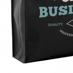 Bolsa non-woven resistente 100 g/m2 color negro quinta vista