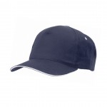 Gorras para publicidad en algodón color azul marino