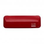 Estuche de metal con 1 portaminas y 1 bolígrafo tinta negra color rojo primera vista