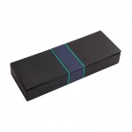Set de bolígrafo y roller con caja de regalo a juego tinta azul color azul real