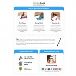 Libreta infinita con tapa flexible y rotulador A5 hojas lisas