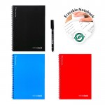 Libreta infinita con tapa flexible y rotulador A5 hojas lisas varios colores