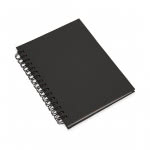 Cuaderno pequeño para personalizar con logo color negro