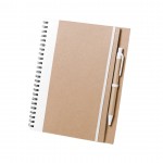 Libretas de anillas personalizadas color blanco