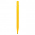 Bolígrafos impresos con logo color amarillo