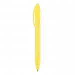 Bolígrafos anchos personalizados color amarillo