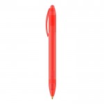 Bolígrafos anchos personalizados color rojo