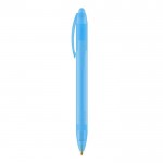 Bolígrafos anchos personalizados color azul claro