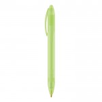 Bolígrafos anchos personalizados color verde