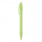 Bolígrafos anchos personalizados color verde