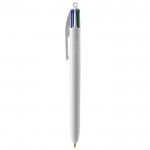 Bolígrafo de cuatro colores color blanco