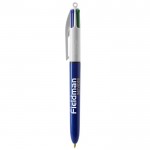 Bolígrafo de cuatro colores color azul primera vista