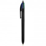 Bolígrafo de cuatro colores color negro