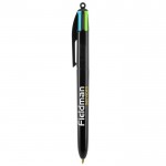 Bolígrafo con cuatro tintas de color color negro primera vista