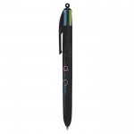 Bolígrafo con cuatro tintas de color color negro segunda vista