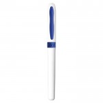 Marcador con tinta resistente color azul