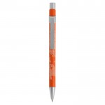 Bolígrafo para grabado láser color naranja primera vista
