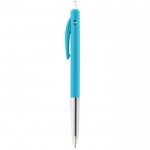 Bolígrafo BIC con pulsador personalizado color azul