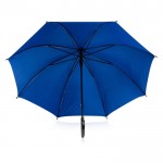 Paraguas automático de poliéster 190T con exterior plateado Ø102 color azul real vista 2