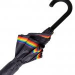 Paraguas automático de pongee con arcoiris y 8 paneles Ø120 vista 2